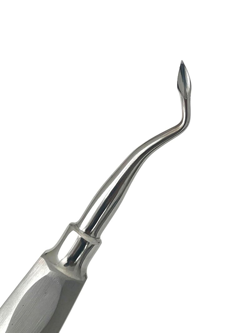 artlab -Premium Dental Spade Elevator Bernard Extraction Spade Elevator Set of 7 Each Dental Elevator Spade Elevator Tip Concave (#60L) - Image 5